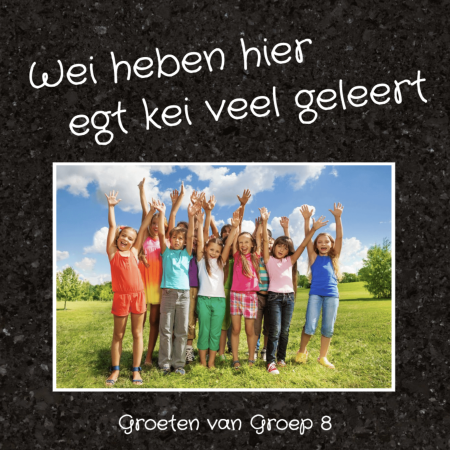 Afscheidscadeau groep 8